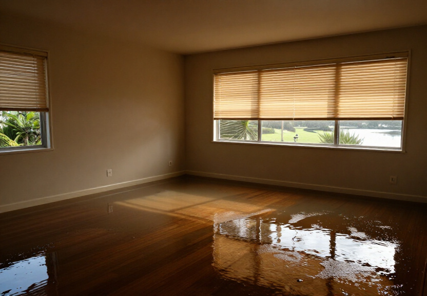 Mould-damaged bedroom in Glenhaven before treatment